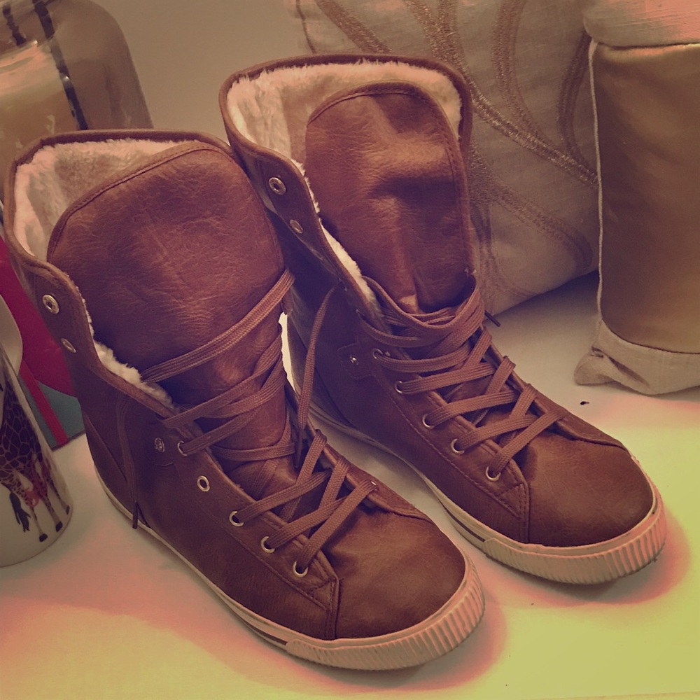 Fuzzy Sneakers